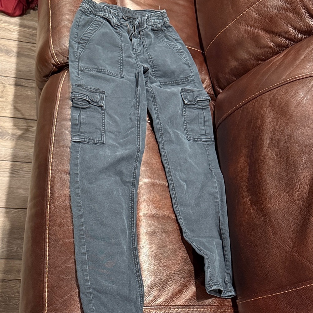000 American Age Dark Gray Cargo Pant Jeans for women